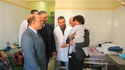 محافظ كفر الشيخ يتفقد المستشفى العام