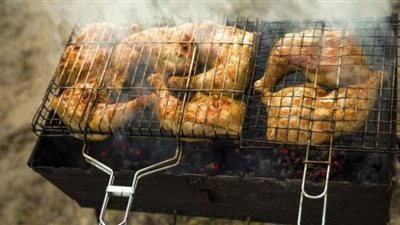الدجاج المشوي على الفحم .. المقادير وطريق التحضير
