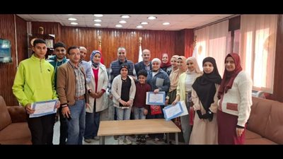 صحة الشرقية تُكرم طلبة مدارس التمريض الفائزين في المسابقات الفنية والرياضية 