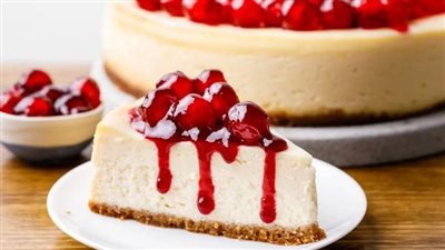 طريقة عمل تشيز كيك بالفراولة البارد