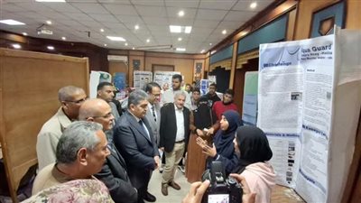 وكيل تعليم الغربية وعميد طب طنطا يفتتحان معرض مكتبة الإسكندرية للعلوم والهندسة