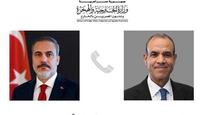 وزير الخارجية يتفق مع نظيره التركي على تبني عملية سياسية لإعادة استقرار سوريا