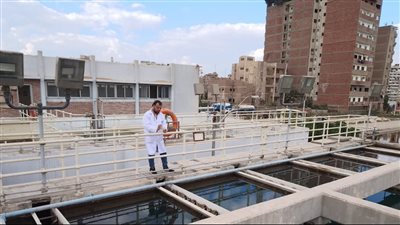 معامل بمياه الفيوم تتابع جودة ومأمونية مياه الشرب والصرف الصحي والصناعي