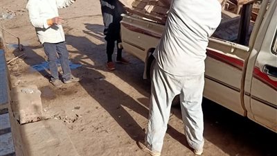 إزالة 55 حالة إشغال وتحرير 26 محضر خلال حملة مكبرة بالمنوفية