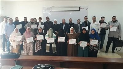 ختام فعاليات الدورة التدريبية لخريحي الأزهر للباحثين  بشريعة طنطا
