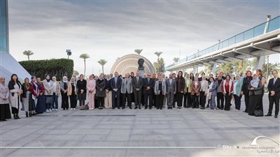 متدربات برنامج «المرأة تقود للتنفيذيات» في جولة معرفية بمكتبة الإسكندرية