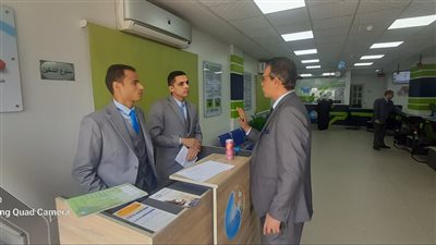 منصة رقمية لخدمة العملاء وتقديم الخدمات للمواطنين مجانا بمياه سوهاج 