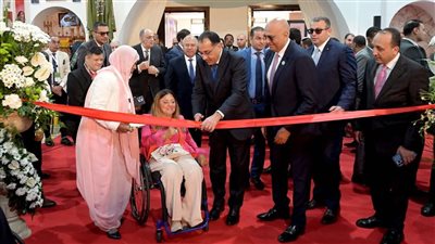 إيمان كريم من افتتاح معرض تراثنا: القومي للإعاقة سيطلق مشروع 