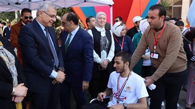 إنطلاق ماراثون «طريقنا واحد» بجامعة الزقازيق لتعزيز دمج ذوي الإعاقة في المجتمع 