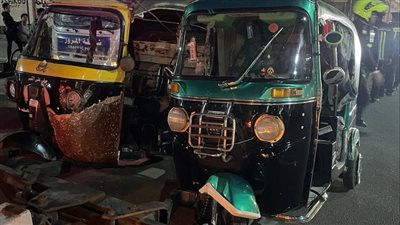 الحملات الليلية على التكاتك المخالفة بالمنصورة في الشوارع الرئيسية فقط !!