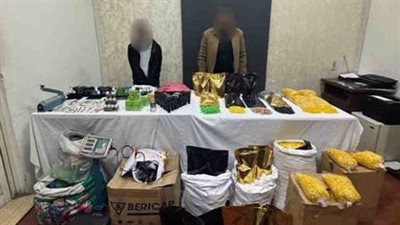 ضبط عصابة تصنيع الأقراص والعقاقير المخدرة بالقاهرة