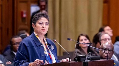 دار بريل العالمية تنشر بحث السفيرة نميرة نجم في دورية مراجعة قانون المنظمات الدولية