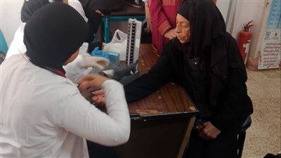 قافلة سكانية شاملة بقرية شتت الأنعام بإيتاي البارود 