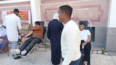 جامعة العريش تنظم حملة للتبرع بالدم في شمال سيناء 
