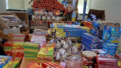  إحباط ترويج ألعاب نارية بقيمة 2 مليون جنيه في الفيوم