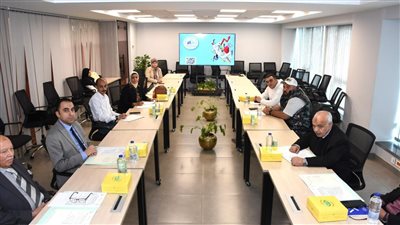 جلسة ختامية لمجلس مركز الاستشارات المالية بجامعة عين شمس