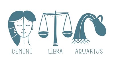 حظك اليوم الإثنين| توقعات الأبراج الهوائية.. لا تبالغ في التفكير