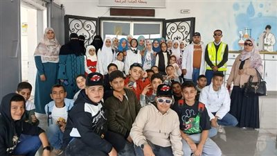 زيارة طلاب مدارس أبو حماد لمحطة مياه العباسة المرشحة