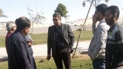 رئيس جهاز المنيا الجديدة يتفقد أعمال رفع الكفاءة والتطوير بعددٍ من المناطق بالمدينة