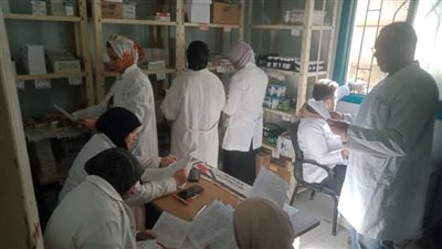 قافلة طبية لــ 1290حالة بقرية العواونة في بنى سويف 