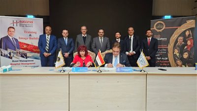 بروتوكول تعاون بين جامعة بنها الأهلية ومركز سكسيس الدولي للتدريب 