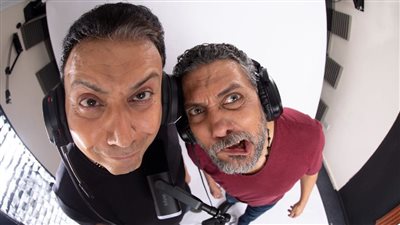 تكريم عمرو رمزي وتامر فرج عن برنامجهم بمهرجان Social Media Festival   