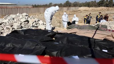 العثور على مقبرة جماعية في دمشق 