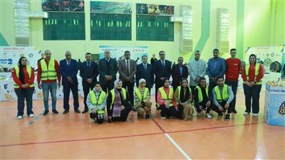  800 طالب وطالبة يشاركون مهرجان Be Fit بجامعة جنوب الوادي