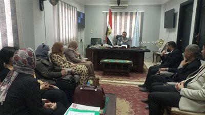 وكيل تعليم كفر الشيخ يعقد لقاء دوري بمديري المدارس