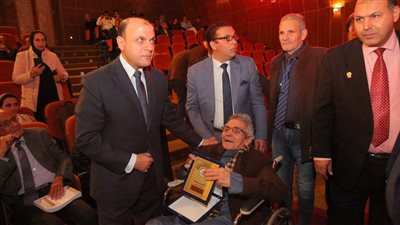 محافظ كفر الشيخ يشهد مؤتمر اتحاد كتاب وسط الدلتا