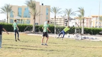 انطلاق فعاليات دوري خماسي كرة القدم للعام الجامعي بالعريش 