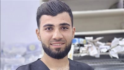 استشهاد الطبيب عبدالله حبيب أحد الكوادر الصحية في مستشفى المعمداني