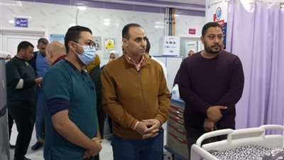 قرارات هامة لوكيل الوزارة خلال زيارته لمستشفى الإبراهيمية 