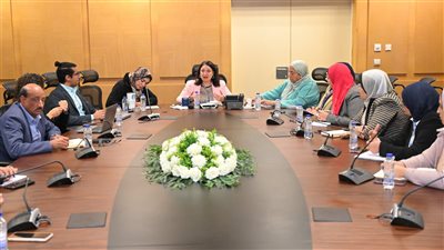 نائبة وزيرة التضامن تلتقي مدير مشروعEOSD ووفد من الوكالة الألمانية للتعاون الدولي