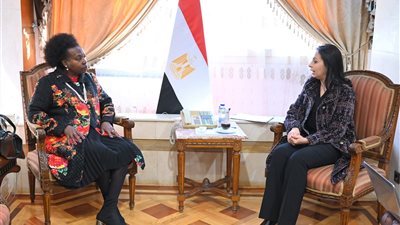 وزيرة التضامن تلتقي المفوضية الأفريقية المعنية بملف مصر باللجنة الأفريقية لحقوق الإنسان 