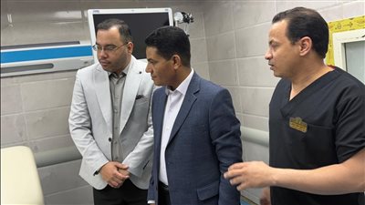 وكيل وزارة الصحة بالأقصر يفتتح وحدة المناظير بمستشفى الحميات