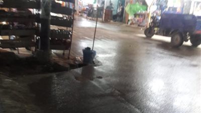 موجة من الأمطار الغزيرة تضرب مدن وقري البحيرة 