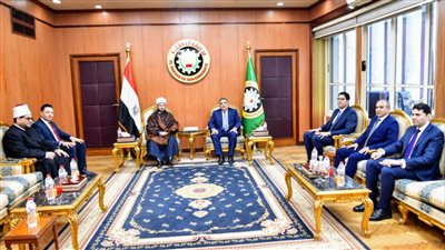 محافظ الدقهلية يستقبل وزير الأوقاف 
