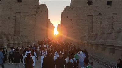 خبير أثري: تعامد الشمس على معبد الكرنك يُثبت فطنة المصريين القدماء (فيديو)