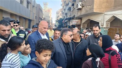 محافظ الدقهلية يتفقد شوارع  المنصوره وطلخا