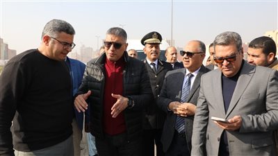محافظ الجيزة يتفقد المواقع المقترحة للتشجير بمطالع ومنازل الطريق الدائري