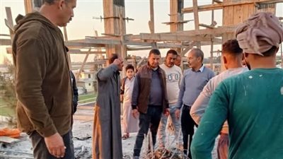 مواجهة محاولات البناء بدون ترخيص بالازالة في المهد   