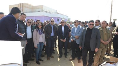 وزراء التخطيط والزراعة والرى فى زيارة ميدانية للمشروعات التنموية بالمنيا