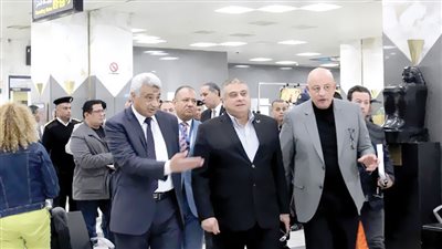 اللجنة العليا للتفتيش الأمنى والبيئى تتفقد الإجراءات بمطارى أسوان وأبوسمبل الدوليين