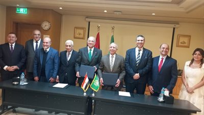 بروتوكول تعاون بين الأكاديمية العربية للعلوم والتكنولوجيا والنقل البحري ونقابة تجاريين القاهرة