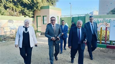 مدير إدارة التفتيش والرقابة بوزارة التربية والتعليم يتفقد مدارس الفيوم 