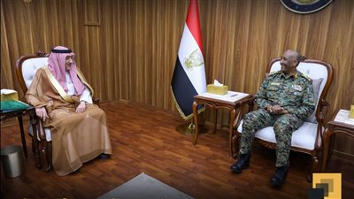 البرهان يلتقي نائب وزير الخارجية السعودي