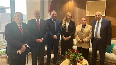 مساعد وزير الخارجية للشئون الأمريكية يستقبل وفد الاتحاد العام للمصريين في الخارج 