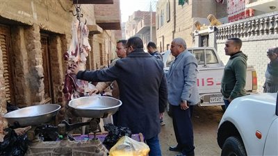 المنيا تنفذ حملات تفتيشية على محلات الجزارة 