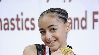 لارا بنت القليوبية تحصد المركز الاول جمهوري في الجمباز الايروبك